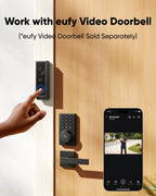 eufy Security Smart Lock C30 with Door Lever, Keyless Entry Door Lock