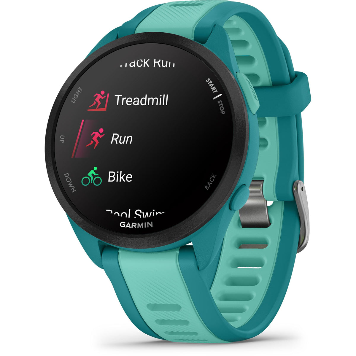 Garmin Forerunner® 165, Running Smartwatch, 43mm, Black