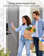 BOIFUN Palm Vein Smart Lock with Camera, WiFi and Doorbell for Front Door