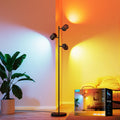 Govee Tree Floor Lamp with 3 Rotatable Lights, Compatible with Matter