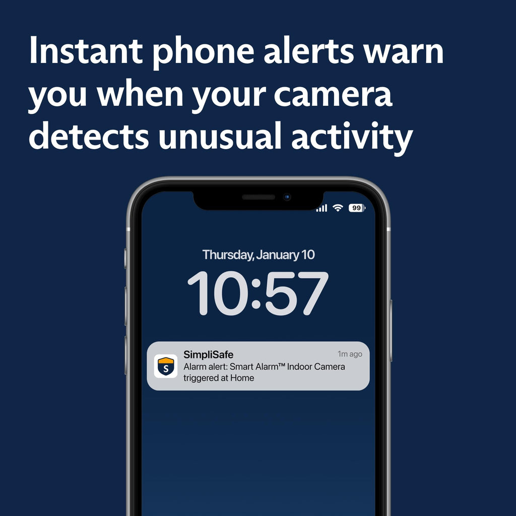 SimpliSafe Smart Alarm Wireless Indoor Security Camera