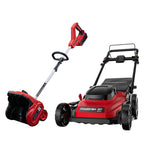 PowerSmart 40V 21" Cordless Lawn Mower + 465 CFM Leaf Blower, 3 Batteries