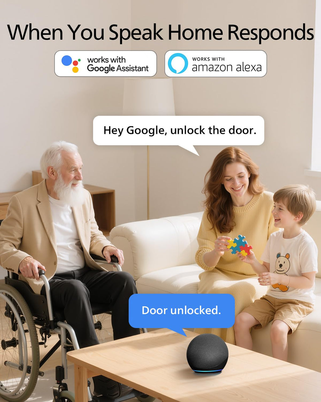 Philips Wi-Fi Smart Deadbolt Lock, Keyless Entry Door Locks for Front Door