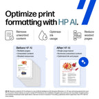HP DeskJet 4355 Color Inkjet Printer | Wireless | All-in-One