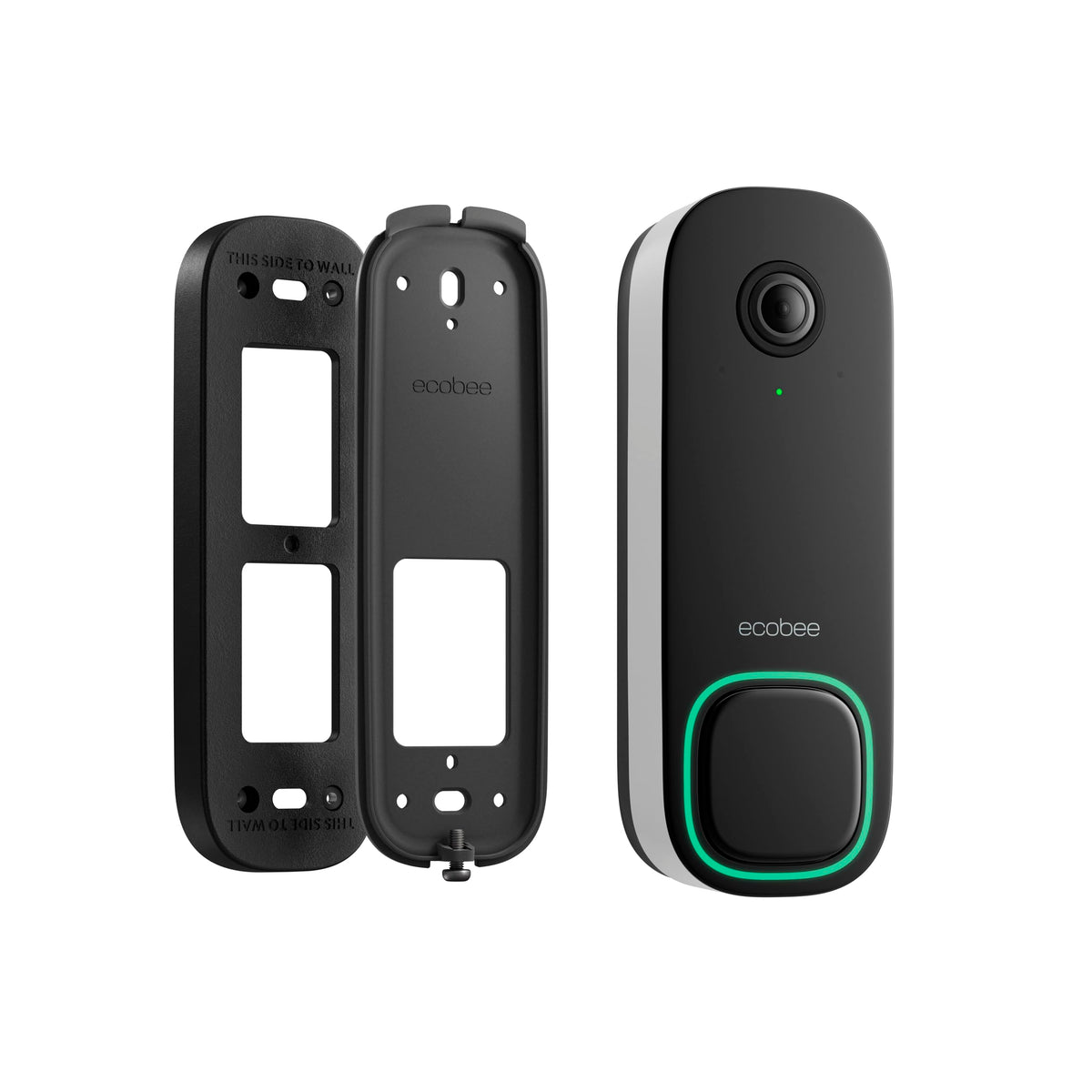 ecobee Smart Video Doorbell Camera Wired 1080p HDR, Smart Alerts