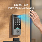TCL Smart Lock D2 Pro, Palm Vein Keyless Entry Deadbolt Door Lock with APP