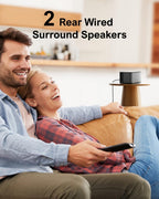 ULTIMEA 7.1 Surround Sound System for TV w/Dolby Atmos, 6.5" Subwoofer