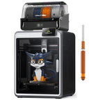 Creality K2 Combo (A) 3D Printer, Multicolor Printing with CFS, 600mm/s Printing Speed, 95% Pre-Assemble, Smart Al Camera & Auto Leveling, Next-Gen Direct Drive Extruder, Build Volume 260*260*260mm