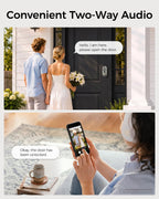 WiFi Camera Smart Lock, 5-in-1 Keyless Deadbolt for Front Door