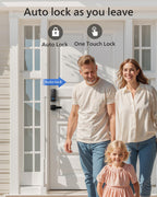 Philips Smart Lock with Door Lever, APP Control, Fingerprint Unlock
