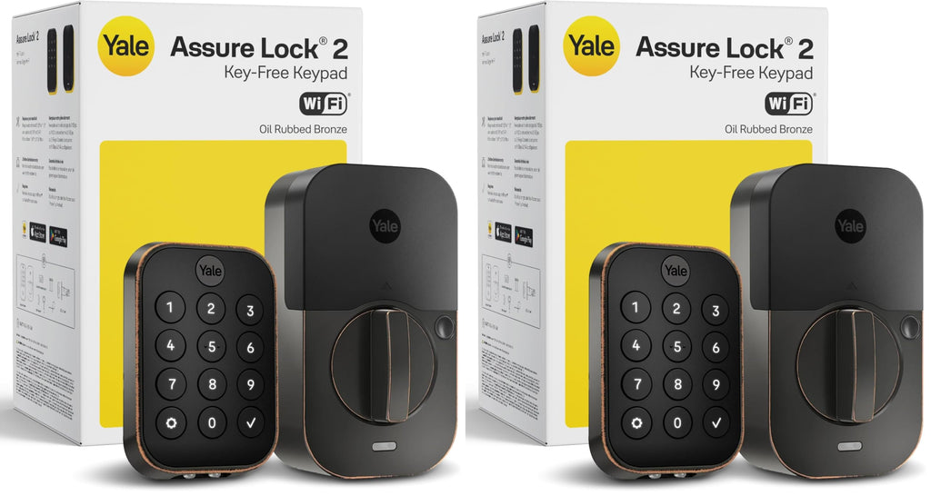 Yale Bluetooth Smart Lock Deadbolt with Keypad, Keyless Entry