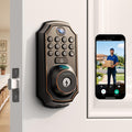 WiFi Video Smart Lock, 5-in-1 Keyless Entry for Front Door