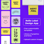 Rollo Wireless Shipping Label Printer - Wi-Fi 4x6 Thermal Label Printer