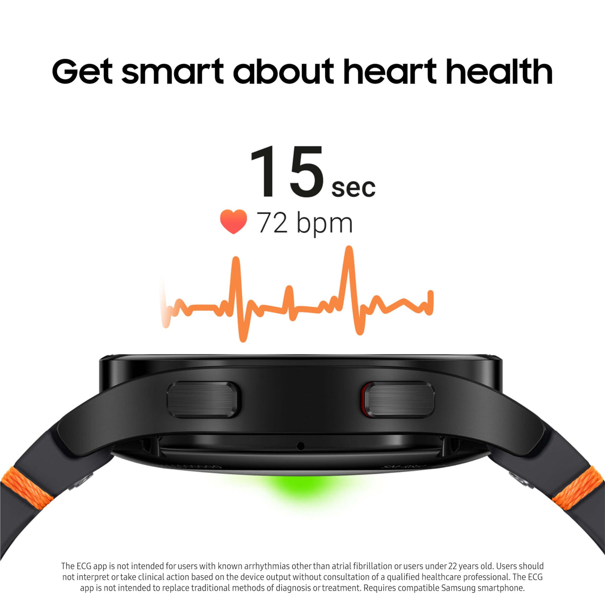 SAMSUNG Galaxy Watch FE 40mm GPS, AI Smartwatch w/Fitness Tracking, BIA Sensor, Personalized HR Zones, Heart Rate Tracker, Sleep Monitor, 2024, Black (US Version) (Renewed)