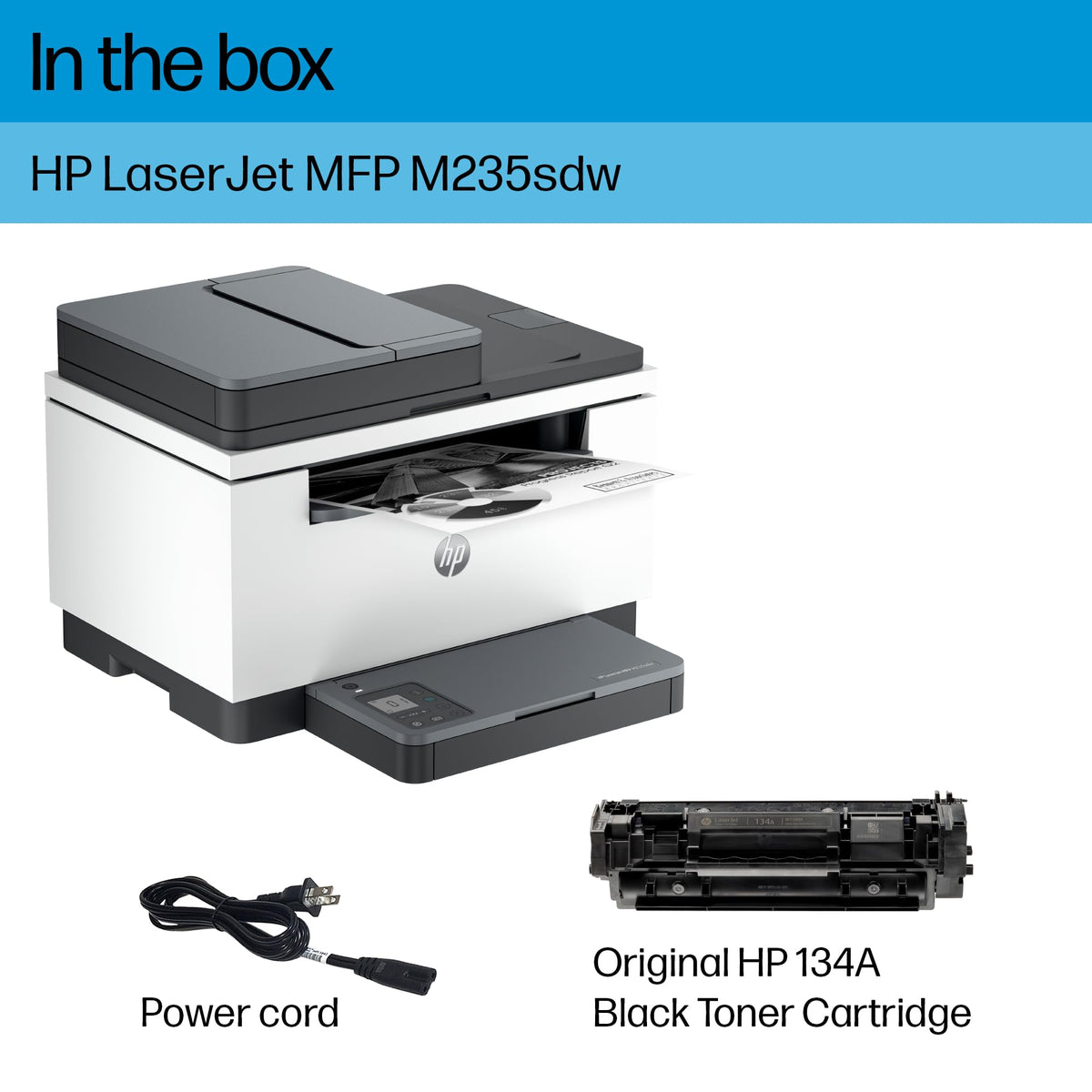 HP LaserJet MFP M235sdw | Monochrome | Laser Printer | All-in-One | Duplex