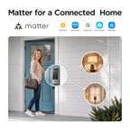 TCL Smart Lock, Palm Vein Keyless Entry Deadbolt with Matter Over Thread