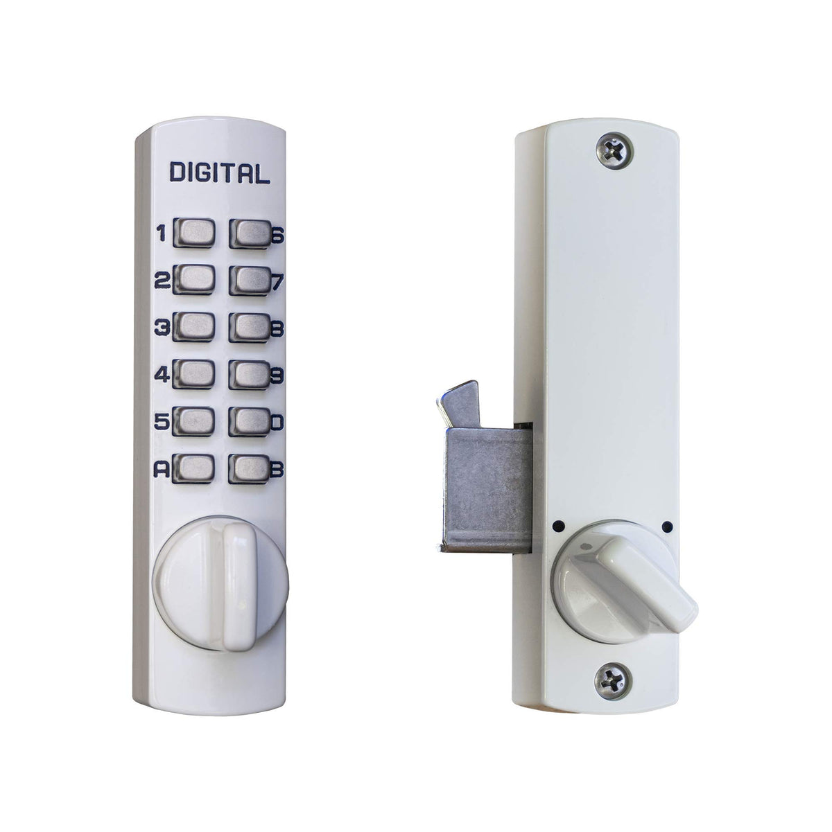 Lockey C150 C Series Keyless Entry Sliding Door Mechanical Deadbolt - Satin Nickel