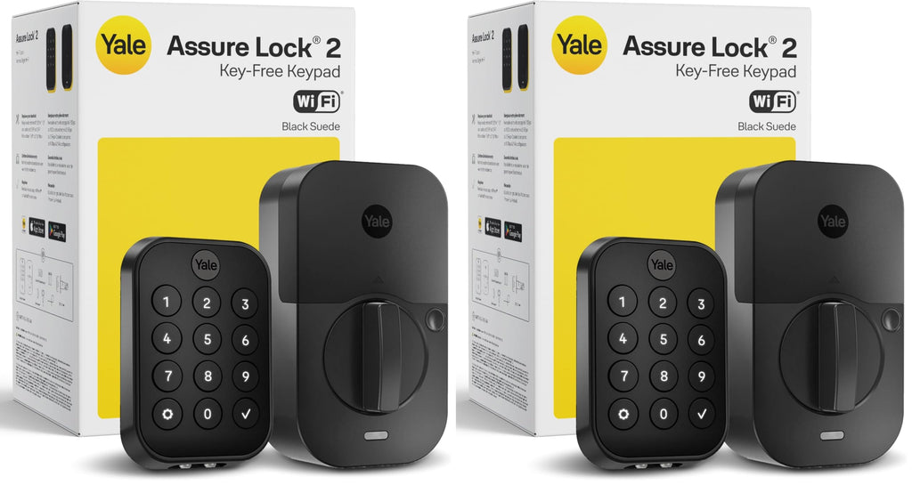 Yale Bluetooth Smart Lock Deadbolt with Keypad, Keyless Entry