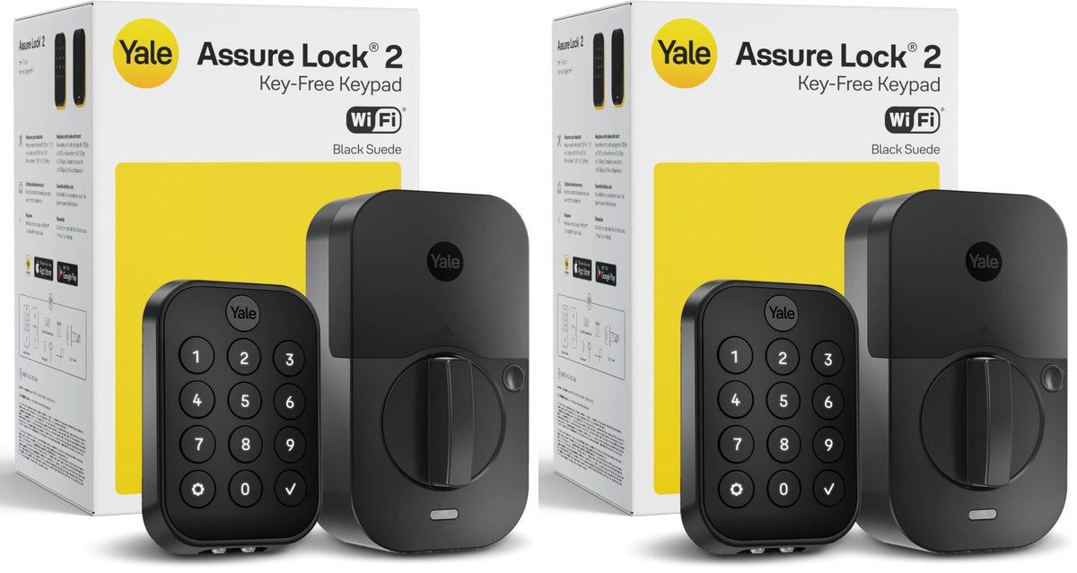 Yale Bluetooth Smart Lock Deadbolt with Keypad, Keyless Entry