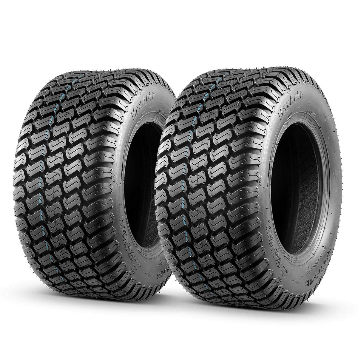 MaxAuto 2PCS 23x10.50-12 Turf Tires 23x10.5x12 Lawn Mower Golf Cart Garden Tractor Tire, 4PR Tubeless