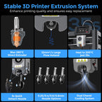 FLASHFORGE Adventurer 5M 3D Printer,Support Multi Materials, High Precision