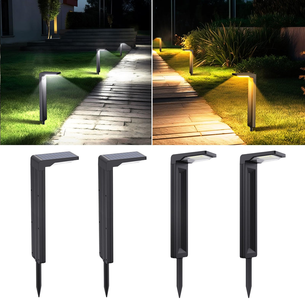 Sunvivo Bright Solar Path Lights,2 Modes(Cold White or Warm White)-8Pack