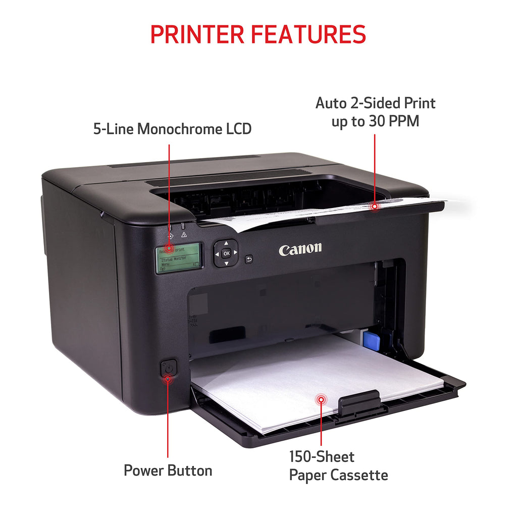 Canon imageCLASS LBP122dw - Wireless Monochrome Duplex Laser Printer