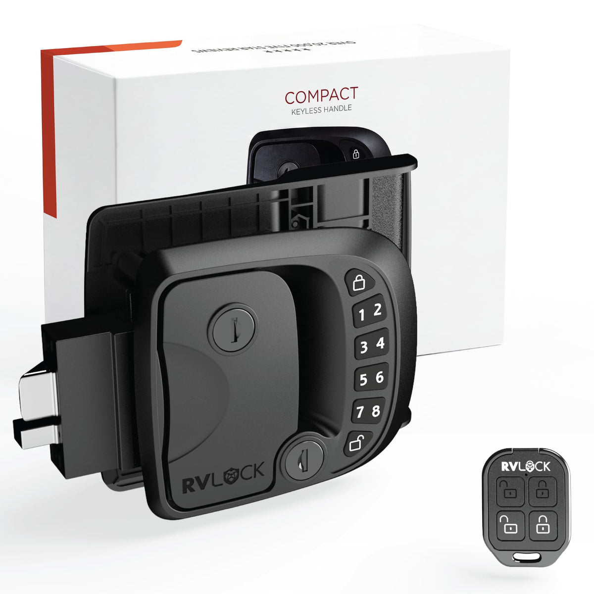 RVLock Compact Keyless RV Door Lock for Campers/Trailers / 5th Wheels