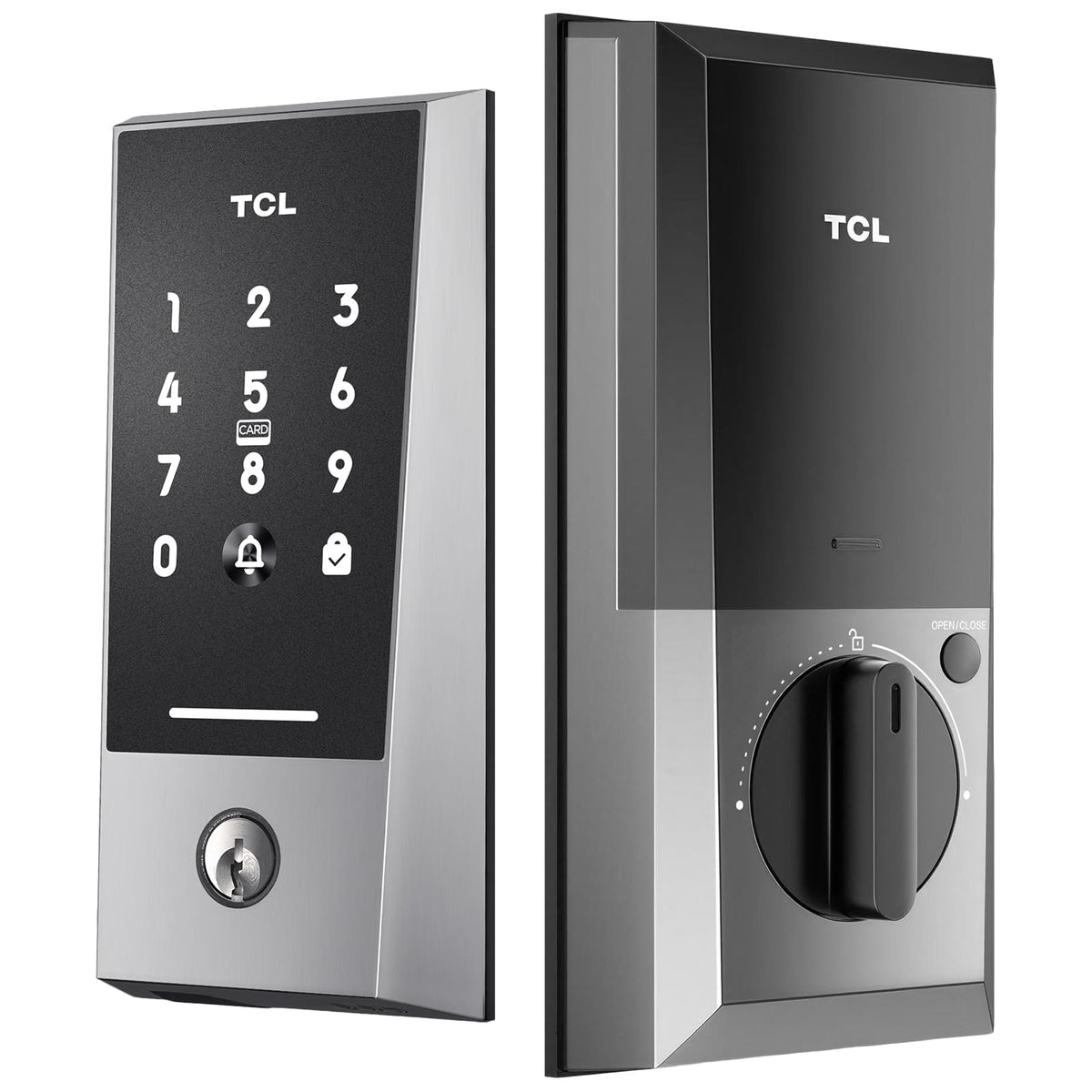 TCL Smart Lock, Palm Vein Keyless Entry Door Lock with Deadbolt Front D2Pro