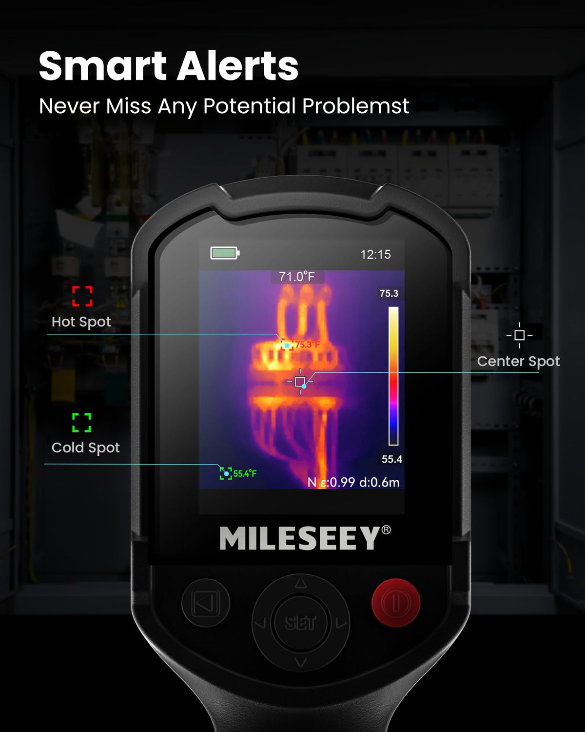 MiLESEEY TR20 Thermal Imaging Camera, 320x240 IR, 25Hz
