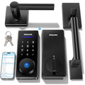 Philips Wi-Fi Front Lock Set, Smart Keypad Deadbolt Lock with 2 Handles