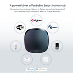 EzloPlus Smart Home Hub with Zigbee & Z-Wave | Works with Wi-Fi Devices Associated with Amazon Alexa & Google Assistant to Control Smart Locks, Lights and Switches