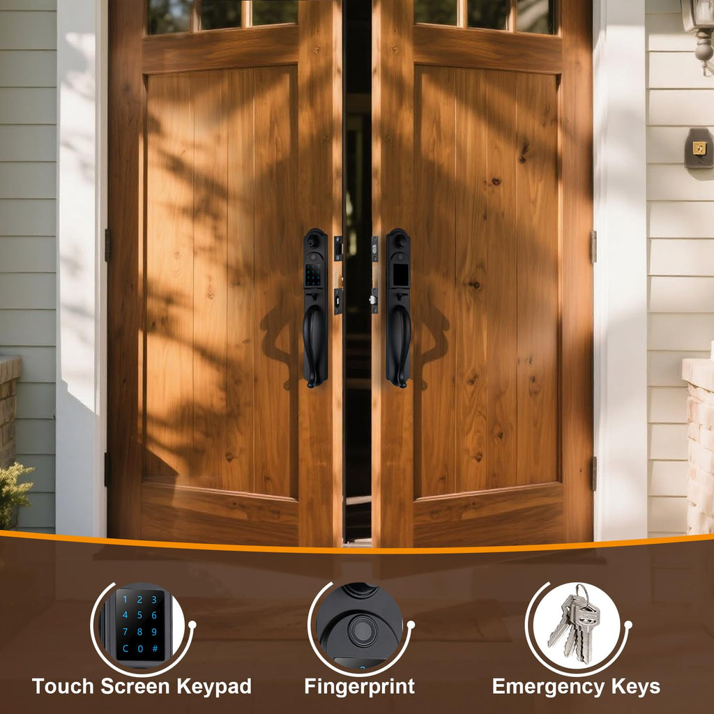 Keyless Entry Door Lock with Handle Set, Left Hand