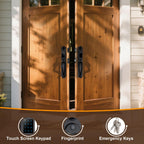 Keyless Entry Door Lock with Handle Set, Left Hand
