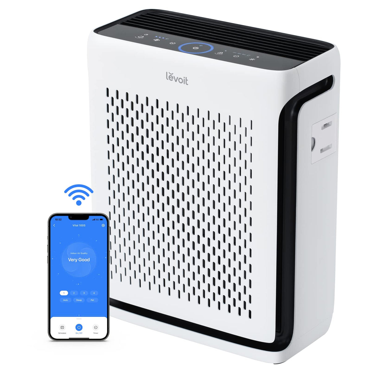 LEVOIT Air Purifier for Home Pets Bedroom Washable Pre-Filter