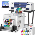 MZK 14'' A3 DTF Printer F1080 Printhead with Auto Maintenance– Ready to Run Out of Box,2X-Speed vs L1800,One-Click Print-to-Bake,White Ink Circulation,Printhead Anti-Clog Design,2-Year Free Ink
