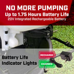 CHAPIN 60124 4-Gallon 20V Battery Powered Backpack Sprayer