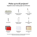 Cricut Explore® 5 Essential Bundle + Digital Content, Taupe