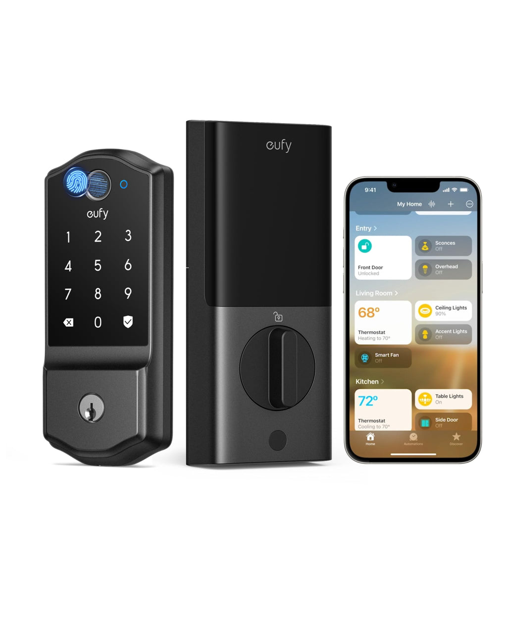 eufy Security Smart Lock E31, Fingerprint Keyless Entry Door Lock
