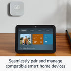 Echo Show 8 with TP-Link Tapo Smart Color Bulb