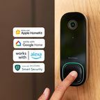 ecobee Smart Video Doorbell Camera Wired 1080p HDR, Smart Alerts