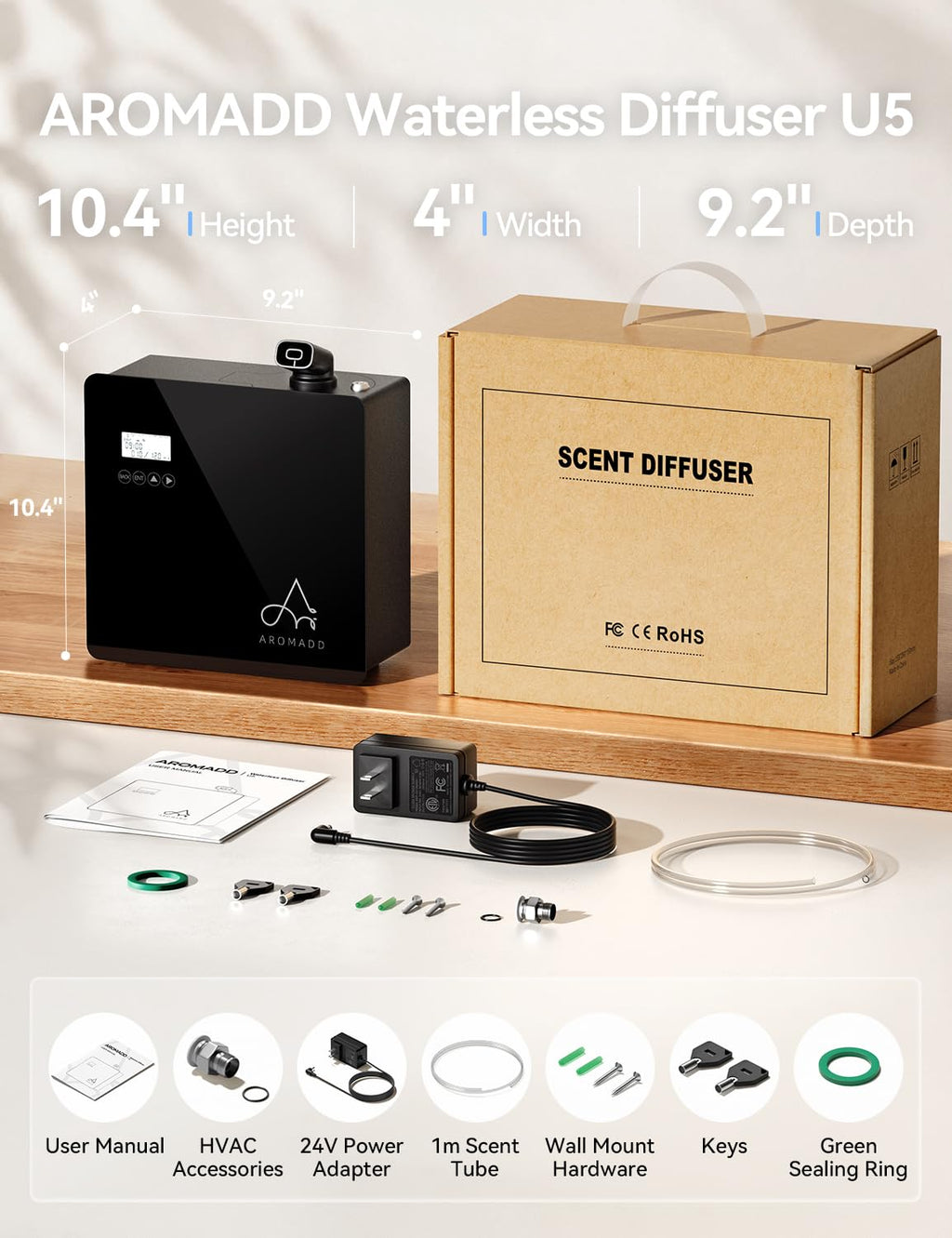 3500 Sq.Ft Smart Scent Diffuser - HVAC System