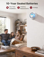 X-Sense Interconnected Smoke and CO Detector, SC07-W, 3-Pack