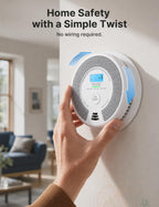 X-Sense Interconnected Smoke and CO Detector, SC07-W, 3-Pack
