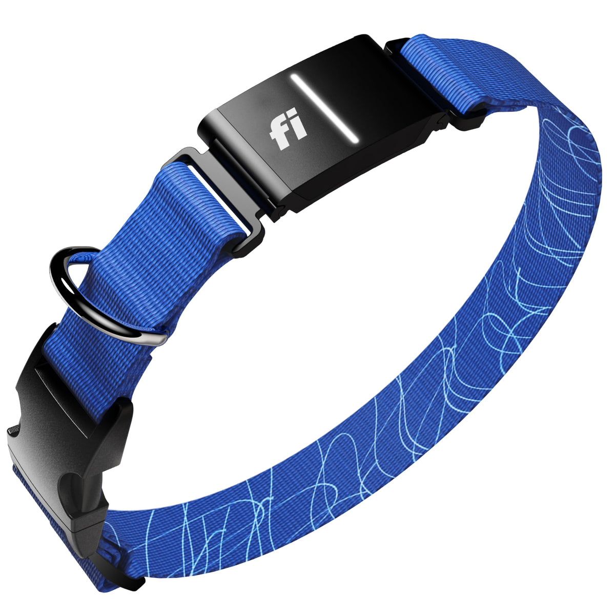 Fi Series 3+ Smart GPS Dog Collar & Pet Tracker, Gray, Large