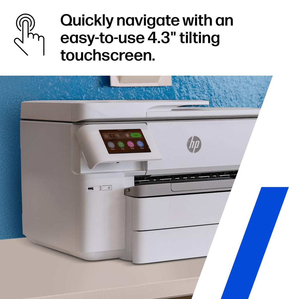 HP OfficeJet Pro 9730 Wide-Format Wireless All-in-One Color Inkjet Printer, Print, scan, Copy, fax, up to 11x17 ADF, Duplex Print/scan, Best-for-Office, 3 Month Trial of Instant Ink Included(C2WH0A)