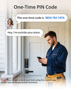 Philips Keypad Front Door Lock Set, Smart Deadbolt with 2 Lever Handle