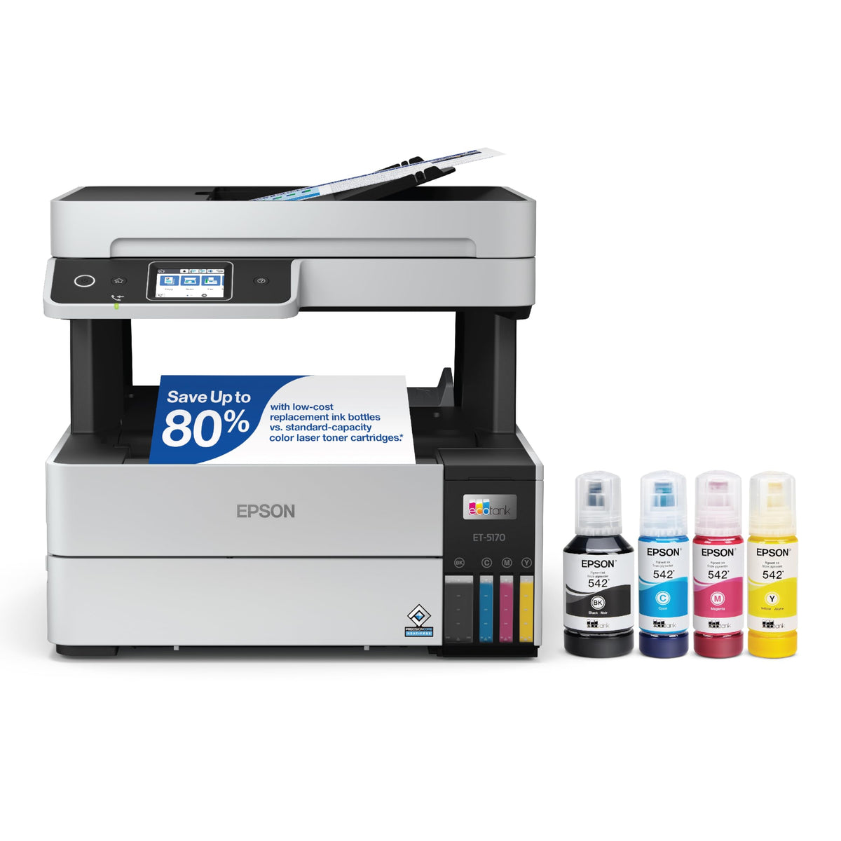 Epson EcoTank Pro ET-5170 Wireless Color All-in-One Supertank Printer