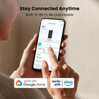 DESLOC Fingerprint WiFi Smart Lock, K120 Keypad Deadbolt Up to 16 Months
