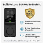 Lockly Secure Plus Smart Deadbolt Lock with 3D Biometric Fingerprint
